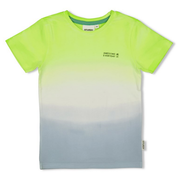 Sturdy- Jungen -T-Shirt lime  - Gone Surfing